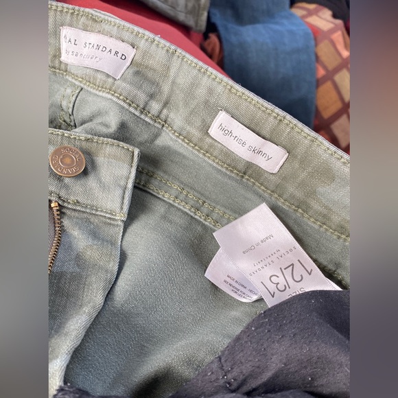 Social Standards by Sanctuary camouflage green high rise size 12 - Picture 4 of 4